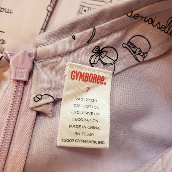 Gymboree Petite Mademoiselle Twirl Dress sz 7 - Picture 4 of 4